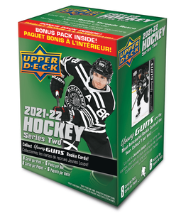 2021-22 Upper Deck Hockey Series Two Blaster Box