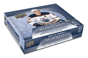 2021-22 Upper Deck Credentials Hockey Hobby Box