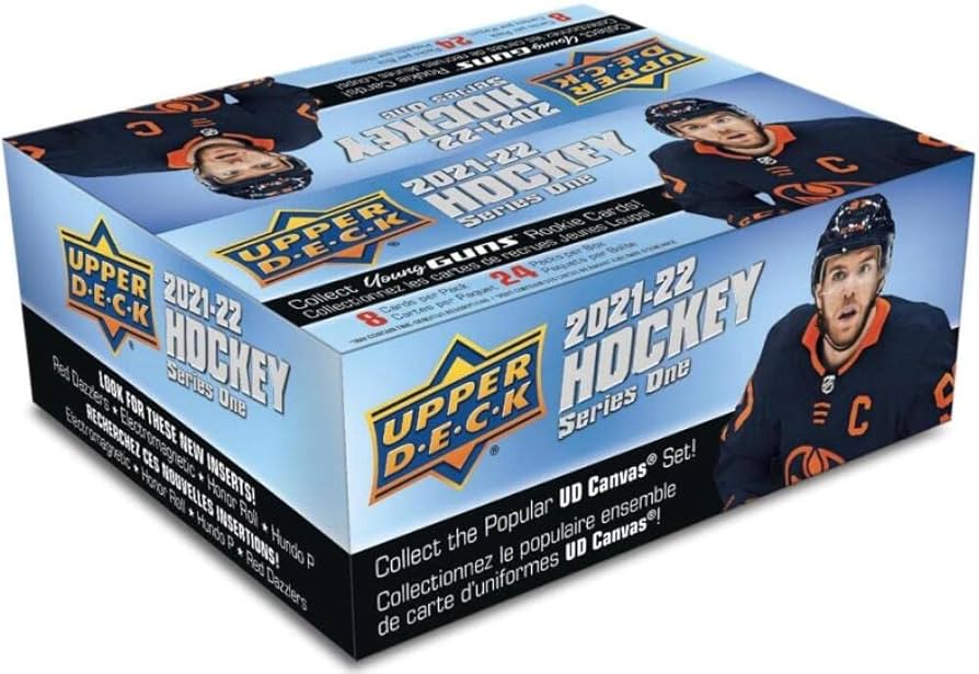 2021-22 Upper Deck Hockey Series One Retail Box