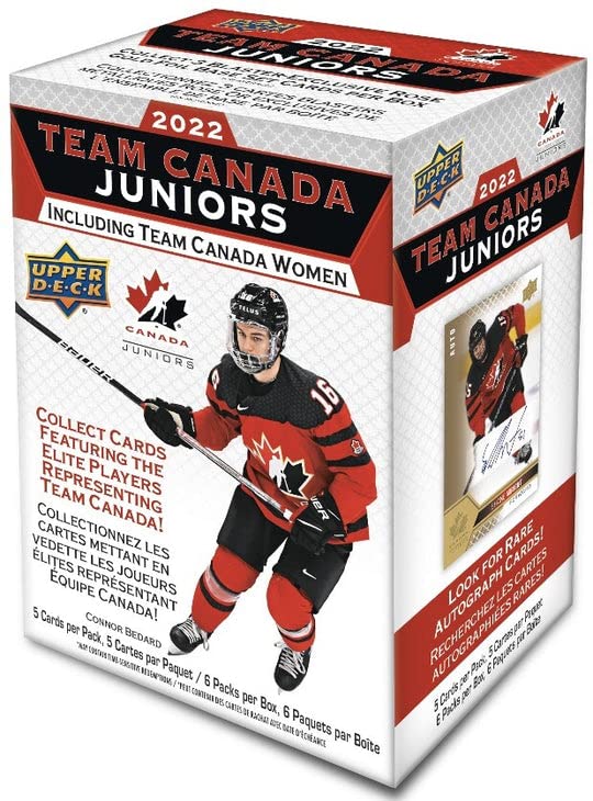 2022 Upper Deck Team Canada Juniors Blaster Box