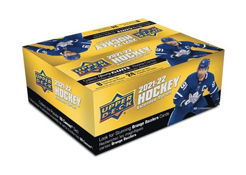 2021-22 Upper Deck Hockey Extended Series Retail Box