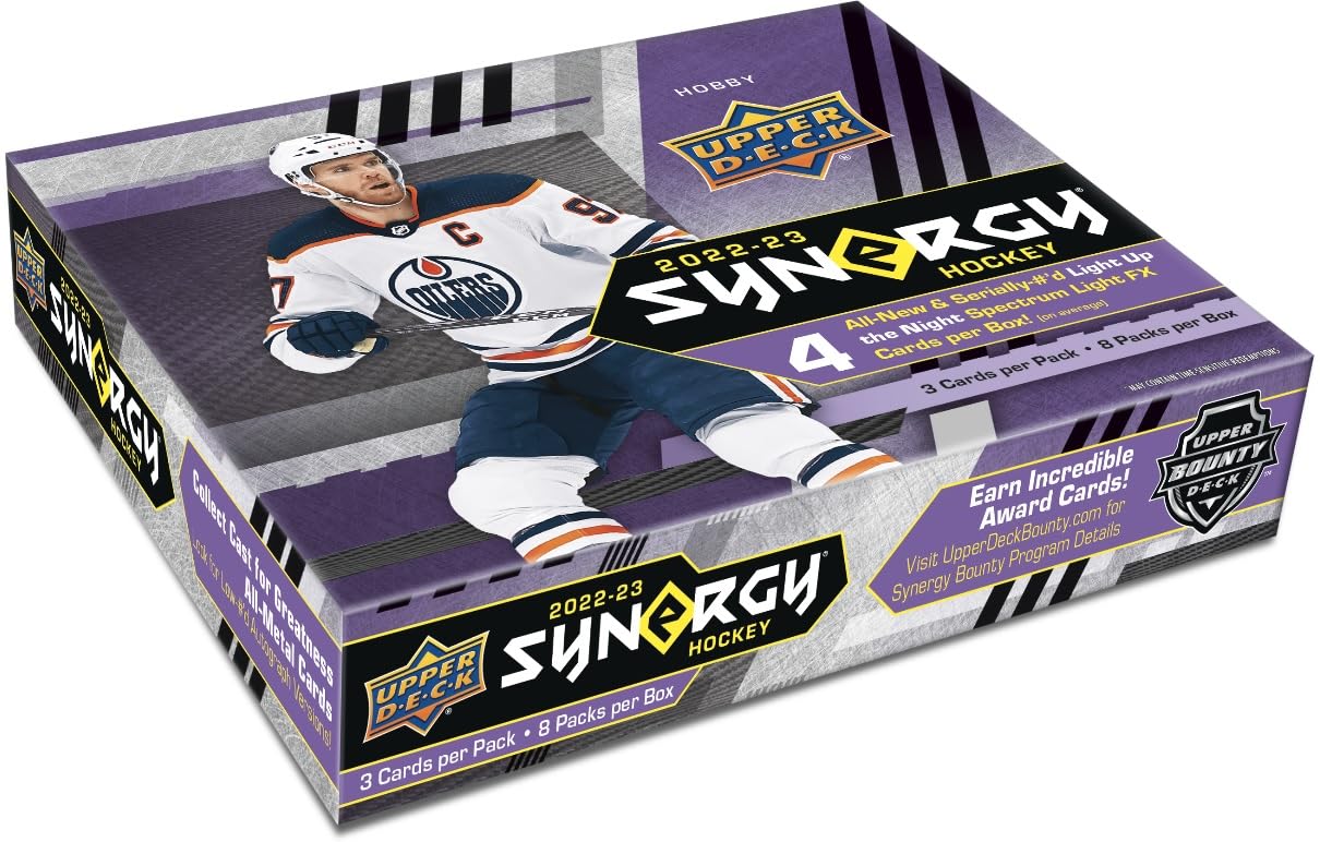 2022-23 Upper Deck Synergy Hockey Hobby Box