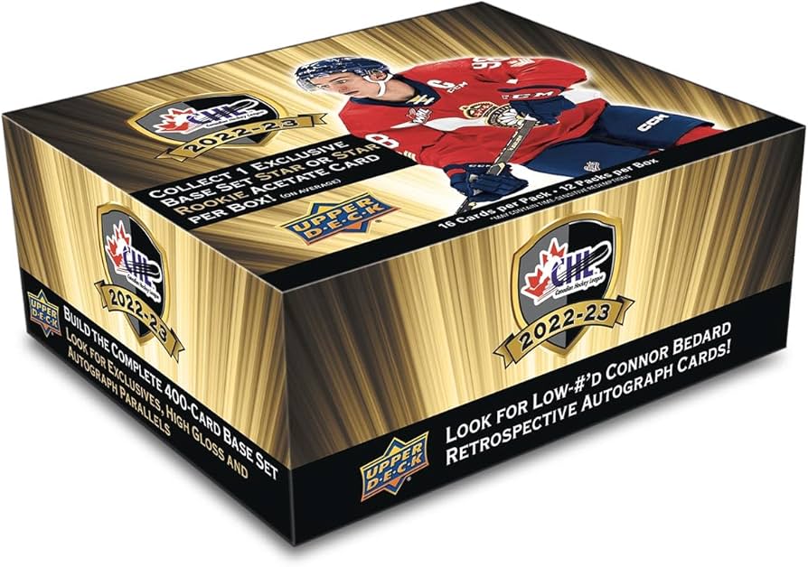 2022-23 Upper Deck CHL Hobby Box