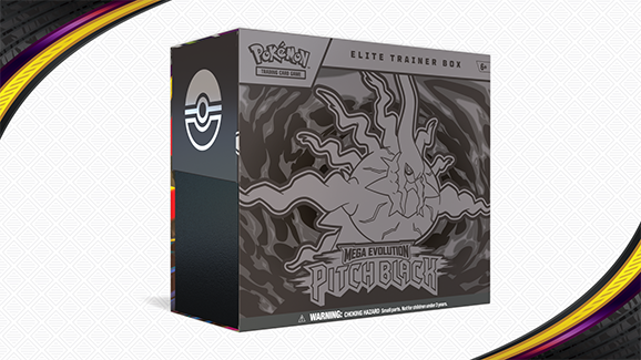 Pokémon TCG: Mega Evolution—Pitch Black Elite Trainer Box