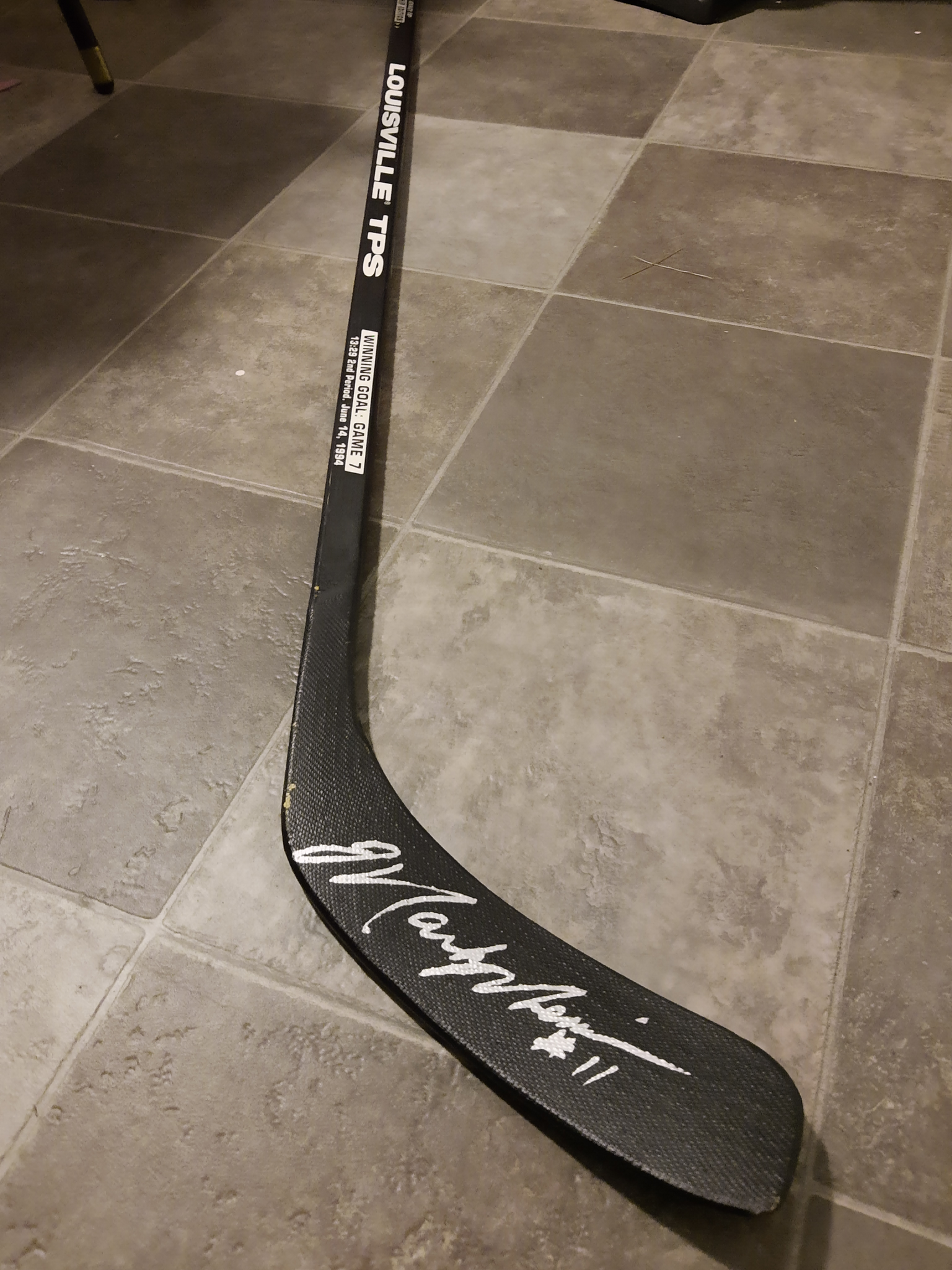Mark Messier Autographed Hockey Stick