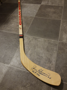 Jean Beliveau Autographed Hockey Stick