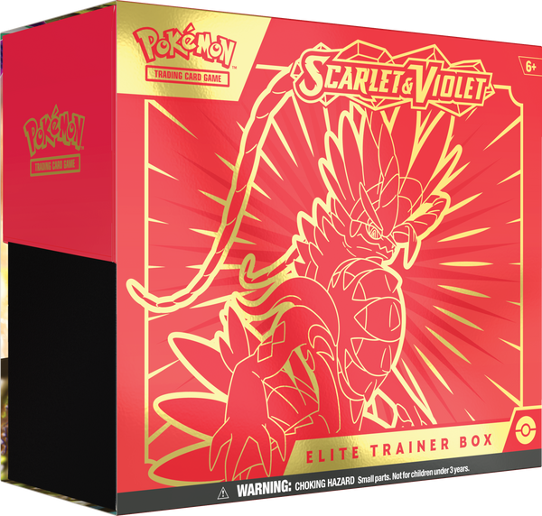 Scarlet & Violet Elite Trainer Box (Koraidon or Miraidon) - Pokémon TCG
