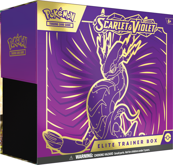 Scarlet & Violet Elite Trainer Box (Koraidon or Miraidon) - Pokémon TCG