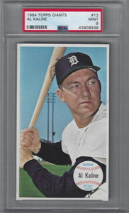 1964 Topps Giants Al Kaline #12 PSA MINT 9