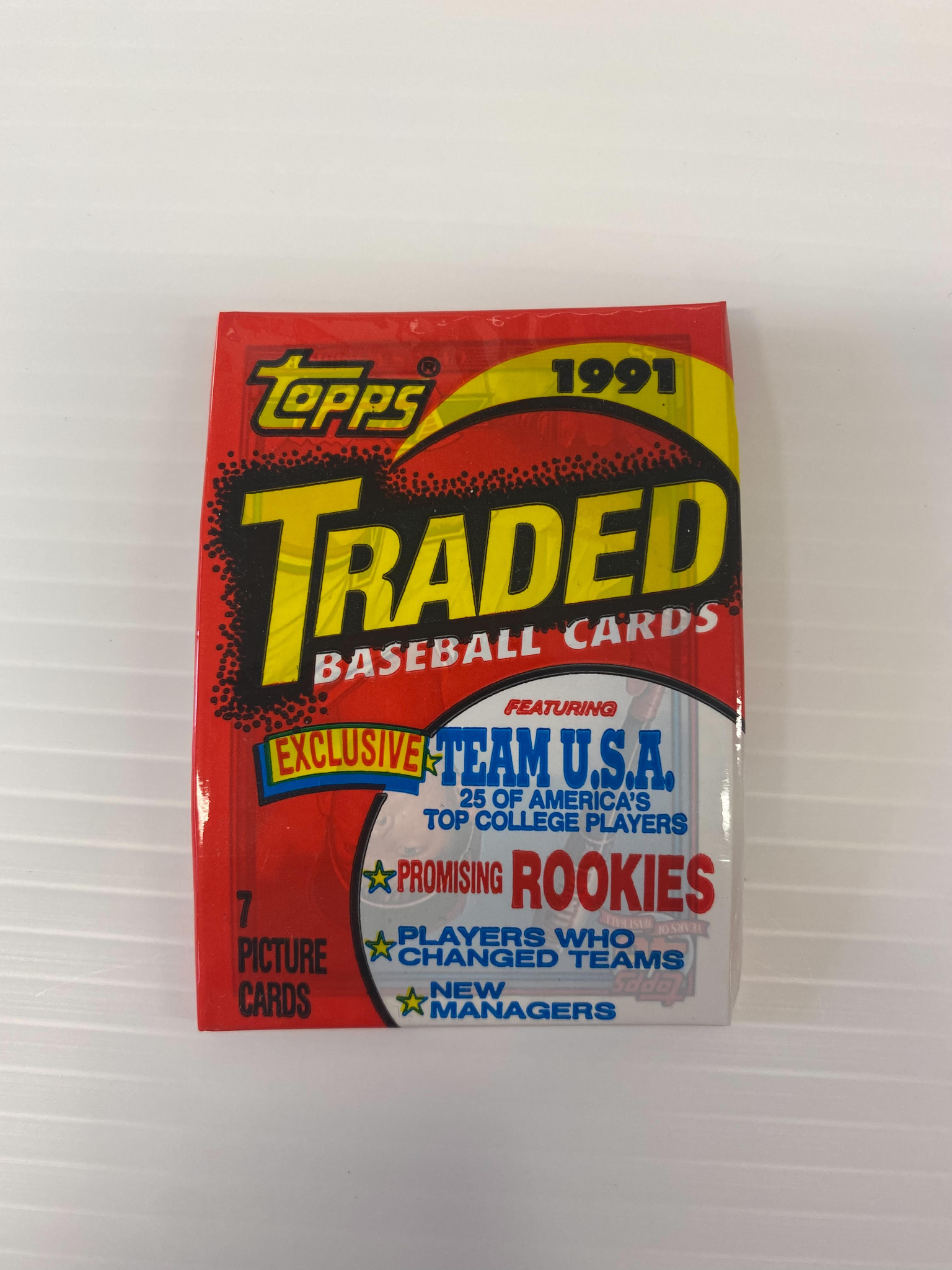 1991 Topps Baseball Traded Pack