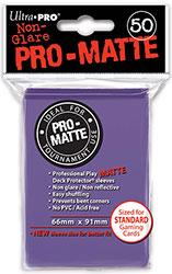 Ultra Pro Non-Glare PRO-Matte Purple Deck Protector Sleeves