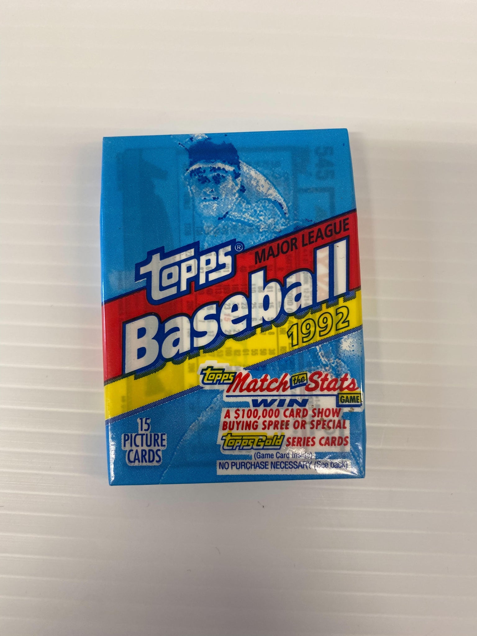 1992 Topps Baseball Pack