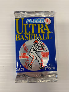 1991 Fleer Ultra Baseball Pack