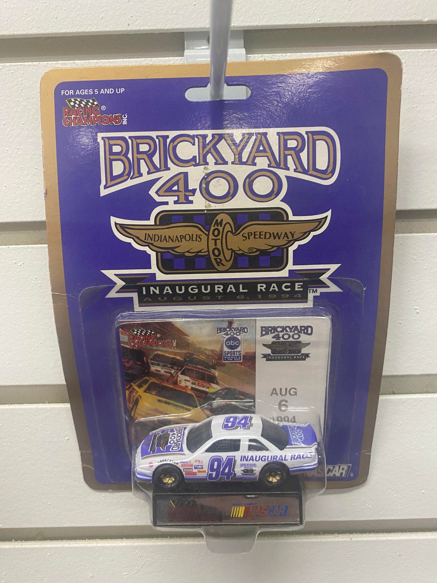 Racing Champions Brickwood 400 Inaugural Race #94 Mini Diecast Car