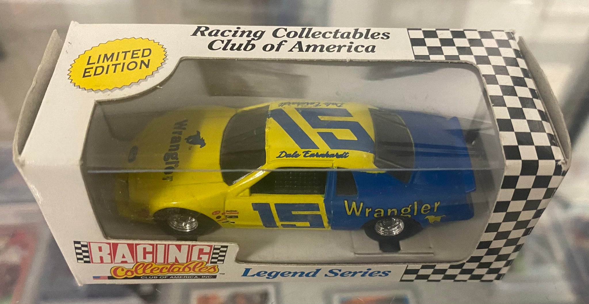 Racing Collectibles Legends Series Dale Earnhardt Mini Diecast Car Limited Edition